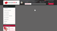 Desktop Screenshot of ab-in-die-box.de